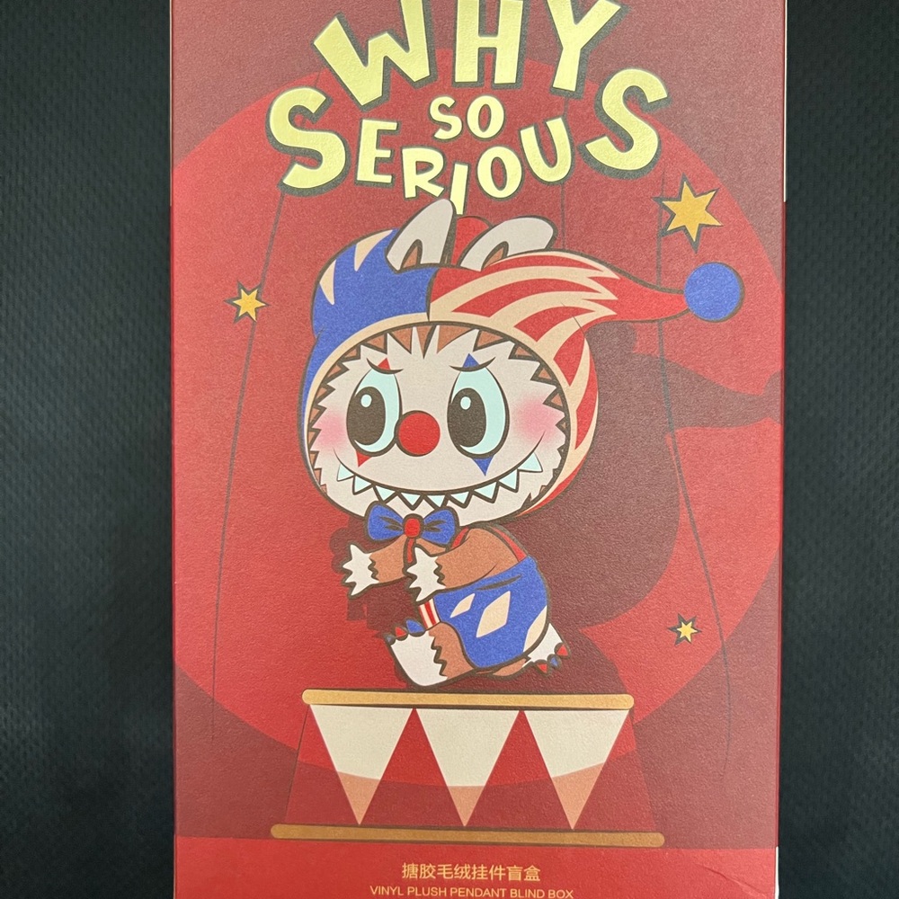 Why So Serious Vinyl Plush Pendant Blind Box in Lumino Feast - POP MART